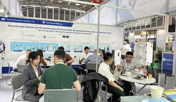 鴻嘉利閃耀2024歐洲智慧能源展丨聚焦創(chuàng)新技術(shù)，共筑全球碳中和未來(圖8)