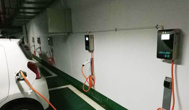 南山清華園地下停車(chē)場(chǎng)交流充電樁項(xiàng)目